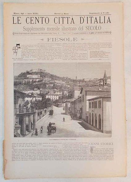 Fiesole (Le Cento Città d'Italia) - copertina