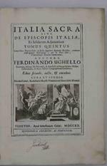 Italia sacra sive de episcopis Italiane, et insularum adjacentium tomus quintus