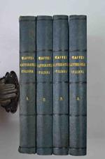 Storia della letteratura italiana dall'origine della lingua sino à nostri giorni. Seconda edizione originale, emendata ed accresciuta colla storia dei primi trentadue anni del secolo XIX