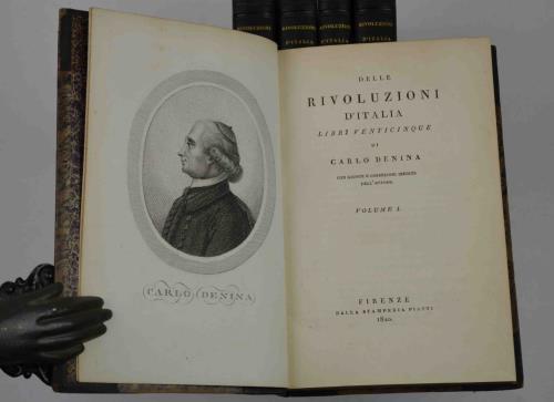 Delle rivoluzioni d'Italia. Libri venticinque. con giunte e correzioni inedite dell'autore - Carlo Denina - copertina