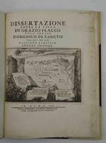 Dissertazione sopra la villa di Orazio Flacco… Seconda edizione.