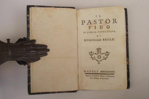 Il Pastor Fido in lingua napoletana di Domenico Basile - G. Battista Guarini - copertina