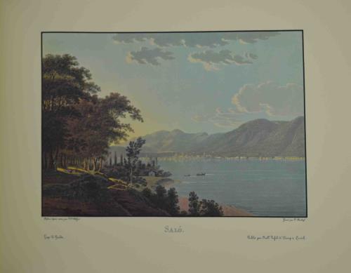 Il lago di Garda - Johann J. Wetzel - copertina