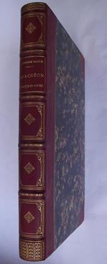 Anacréon francais-grec suivie de pièces anacréontiques de Bion, Théocrite, etc, des poesies de Sapho et d'un spéciemen de l'Homére francais-grec et du Dante francais-italien en vers imitatifs par Paul-Pierre Rable