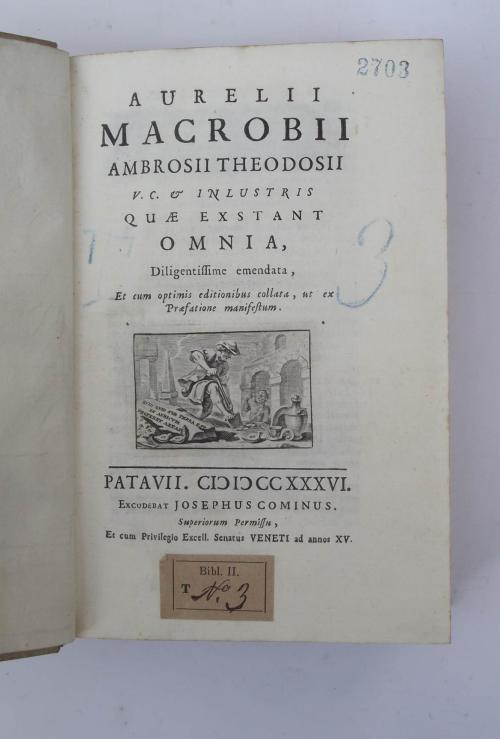 Quae exstant Omnia, Diligentissime emendata… - Teodosio Macrobio - copertina