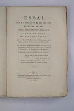 Essai sur la nécessité et les moyens de faire entrer dans l'instruction publique l'inseignement de l'agriculture