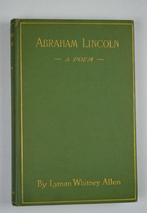 Abraham Lincoln. a poem… - copertina