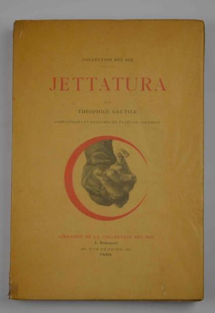 Jettatura - Théophile Gautier - copertina