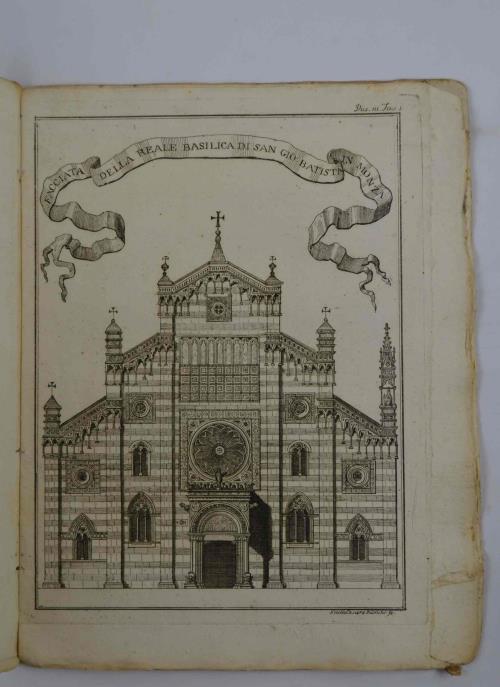 Memorie della Chiesa monzese raccolte e con varie Dissertazioni illustrate… - Anton Francesco Frisi - copertina