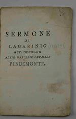 Sermone di Lagarinio acc. occulto al sig. Marchese Cavalier Pindemonte