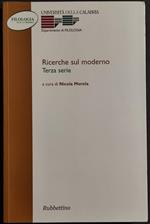 Ricerche sul Moderno - N. Merola - Ed. Rubbettino - 2005 - Filologia
