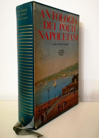 Antologia dei poeti napoletani - volume in cofanetto editoriale - copertina