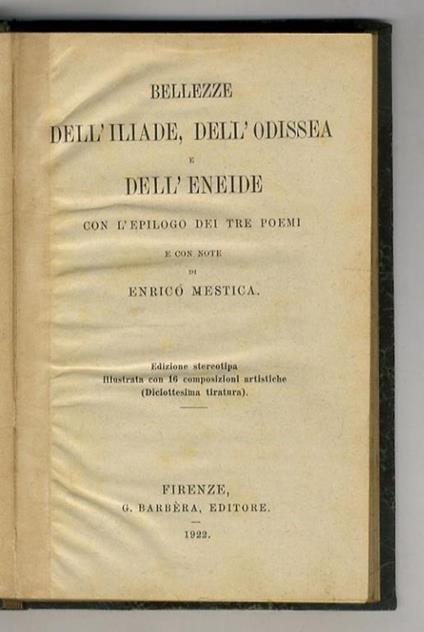 Iliade, Odissea, Eneide per i bambini - Arte e Arti Magazine