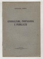 Giornalismo, propaganda e pubblicità