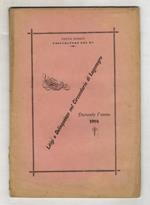 Relazione statistica dei lavori compiuti nel circondario del Tribunale di Lagonegro nell'anno 1904, esposta all'Assemblea Generale del 7 gennaio 1905 dal procuratore del Re Enrico Gaeta