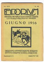 EMPORIUM. Rivista mensile illustrata d'arte, letteratura scienze e varietà. Vol. XLIII. N. 258. Giugno 1916