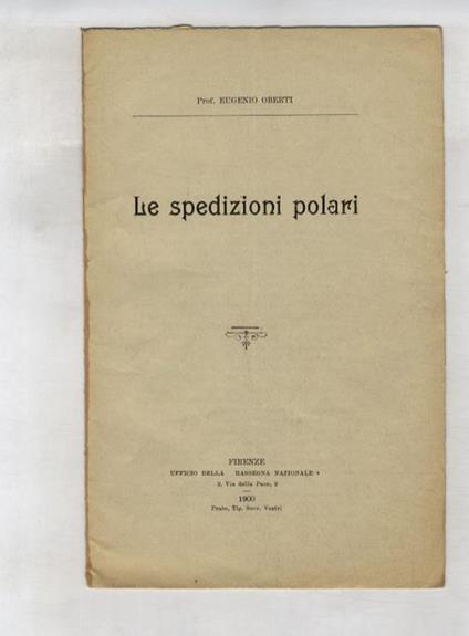 Le spedizioni polari - copertina