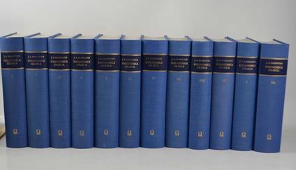 Bibliotheca graeca sive notitia scriptorum veterum graecorum quorumcumque monumenta integra aut fragmenta edita exstant tum plerorumque e mss. deperditis. Ab auctore tertium recognita et plurimis locis aucta. Editio quarta variorum curis emendatior a - copertina