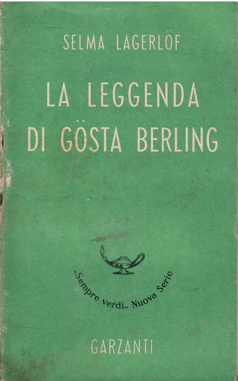 La Leggenda Di Gosta Berling - Selma Lagerlöf - copertina