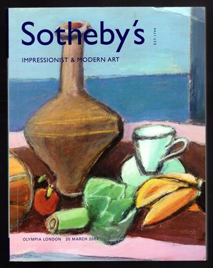 Sotheby's. Impressionist & Modern Art - copertina