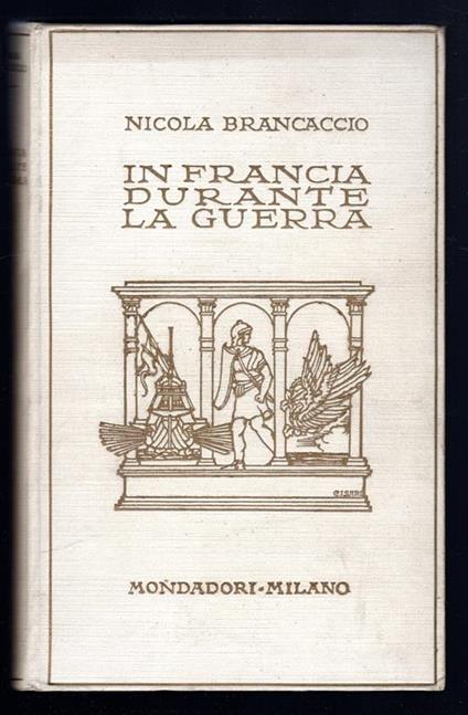 In Francia durante la guerra - Nicola Brancaccio - copertina