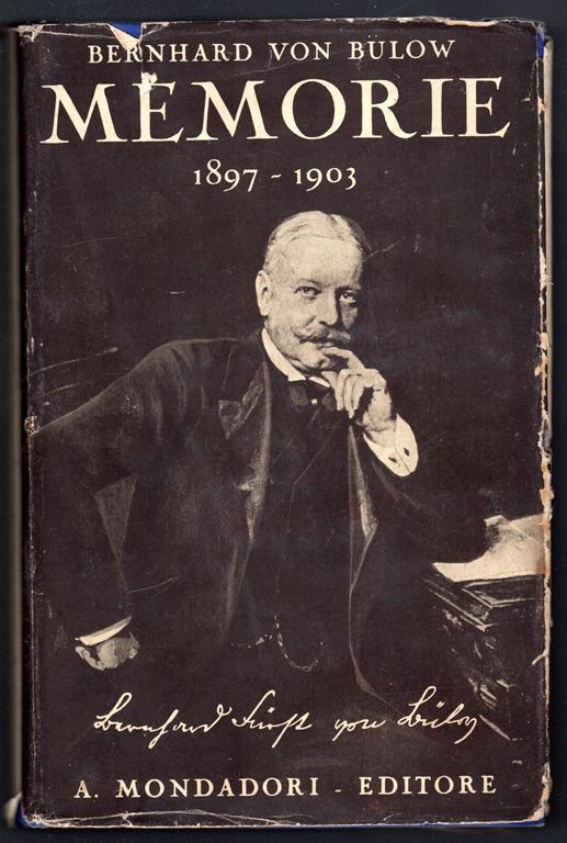 Memorie 1897-1903 - Bernhard von Bülow - copertina