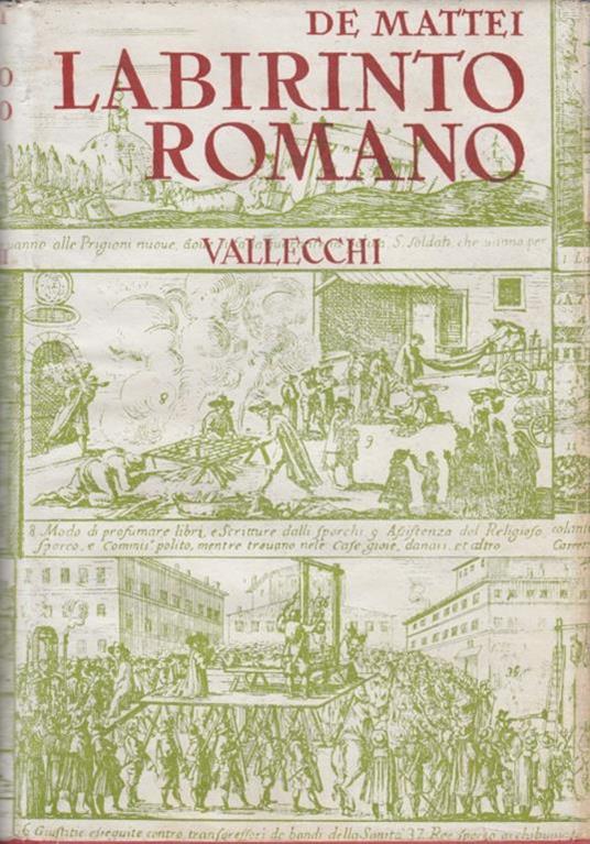 Labirinto romano - Rodolfo De Mattei - copertina