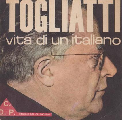 Togliatti vita di un italiano - copertina