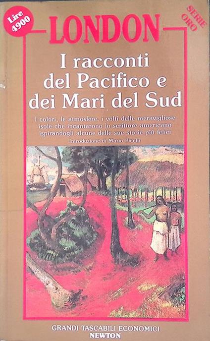 I racconti del Pacifico e dei Mari del Sud - Jack London - copertina