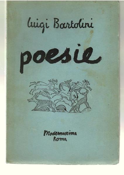 Poesie - Luigi Bartolini - copertina