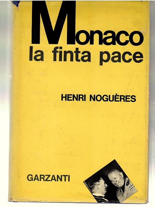 Monaco La Finta Pace - Henri Noguères - copertina