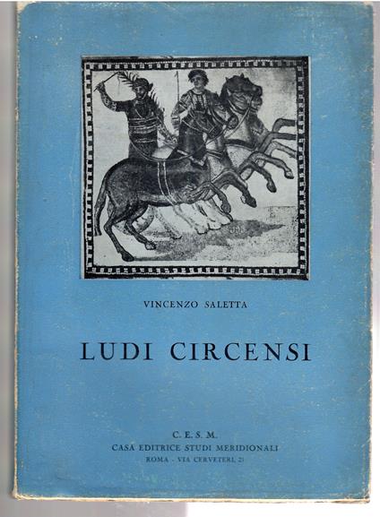 Ludi circensi - Vincenzo Letta - copertina