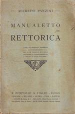 Manualetto di rettorica