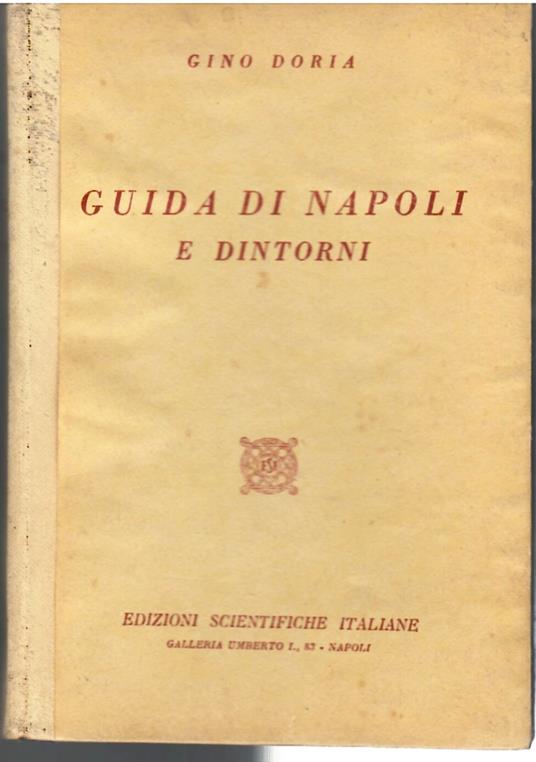 Guida di Napoli e dintorni - Gino Doria - copertina