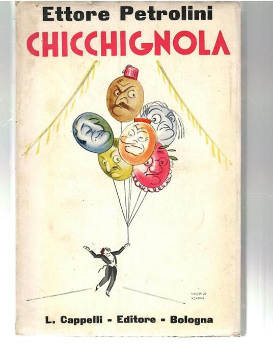 Chicchignola Commedia in Tre Atti - Ettore Petrolini - copertina