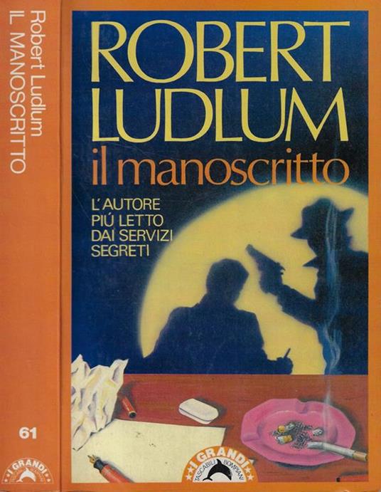 Il manoscritto - Robert Ludlum - copertina