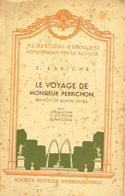 Le voyage de monsieur perrichon - copertina