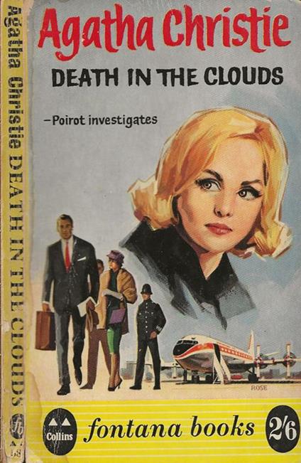 Death in the clouds - Agatha Christie - copertina