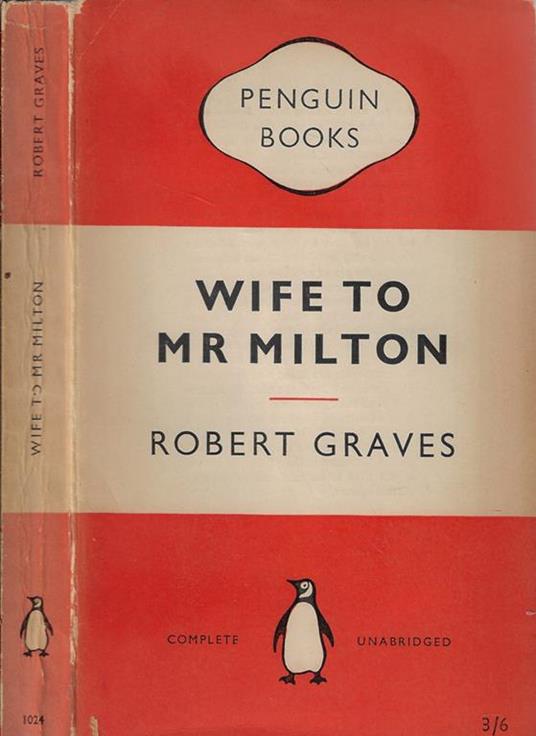 Wife to Mr Milton - Robert Graves - copertina