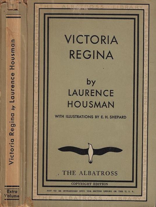 Victoria Regina - Laurence Housman - copertina