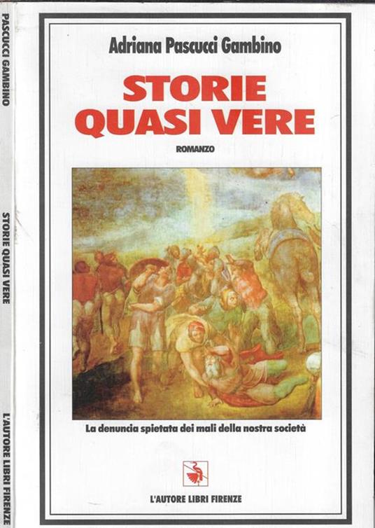 Storie quasi vere - Adriana Pascucci Gambino - copertina