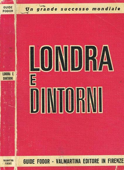 Londra e dintorni - copertina