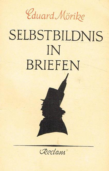 Selbstbildnis in briefen - Eduard Mörike - copertina