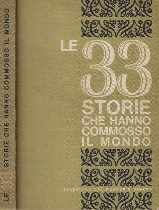 Le 33 storie che hanno commosso il mondo - copertina