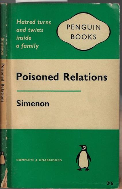 Poisoned relations - Georges Simenon - copertina