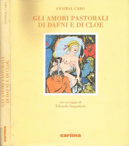 Gli amori pastorali di dafni e di cloe - Annibal Caro - copertina