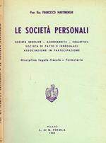 Le società personali