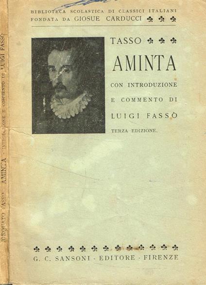 Aminta - Torquato Tasso - copertina