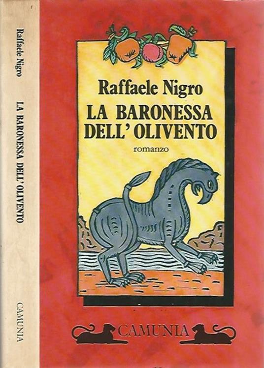 La baronessa dell'Olivento - Raffaele Nigro - copertina