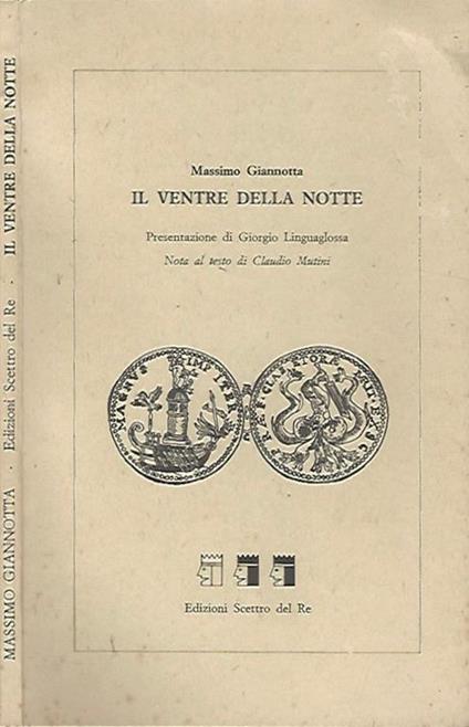 Il ventre della notte - Massimo Giannotta - copertina